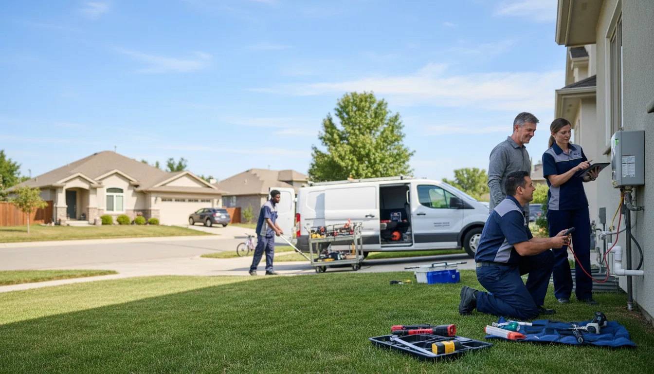 Tankless water heater service in Litchfield, MN